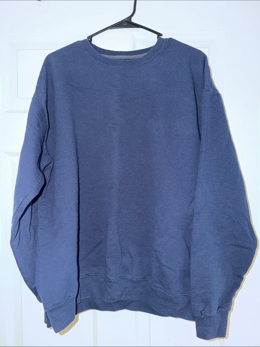 Athletic Works Men's Navy & Light Blue Crewneck Sweatshirts